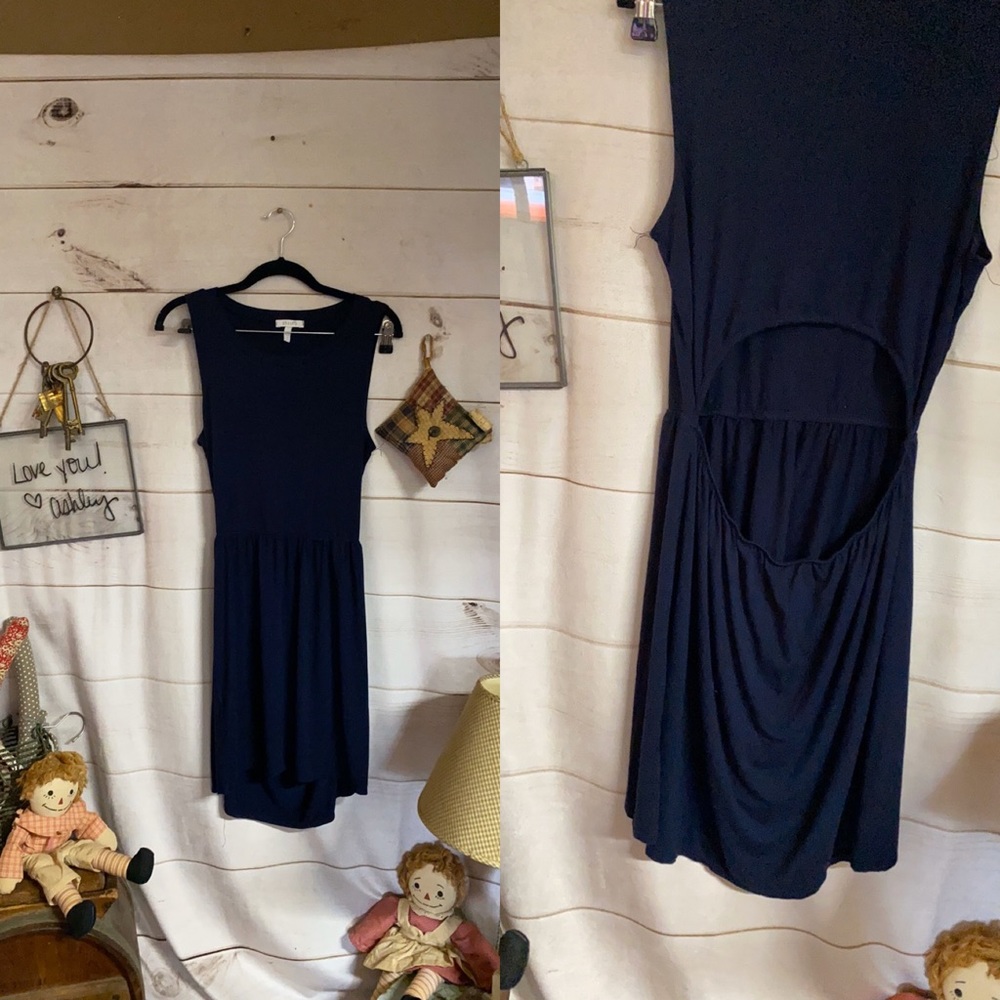 Delia’s; Navy; MIDI Shift dress; L - Picture 8 of 8